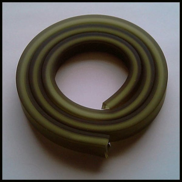 0,50 Cm PVC rect&aacute;ngulo hueco Verde oliva