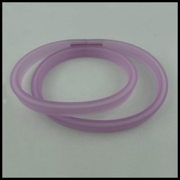 0,50 Cm PVC rect&aacute;ngulo hueco Violeta Rosa