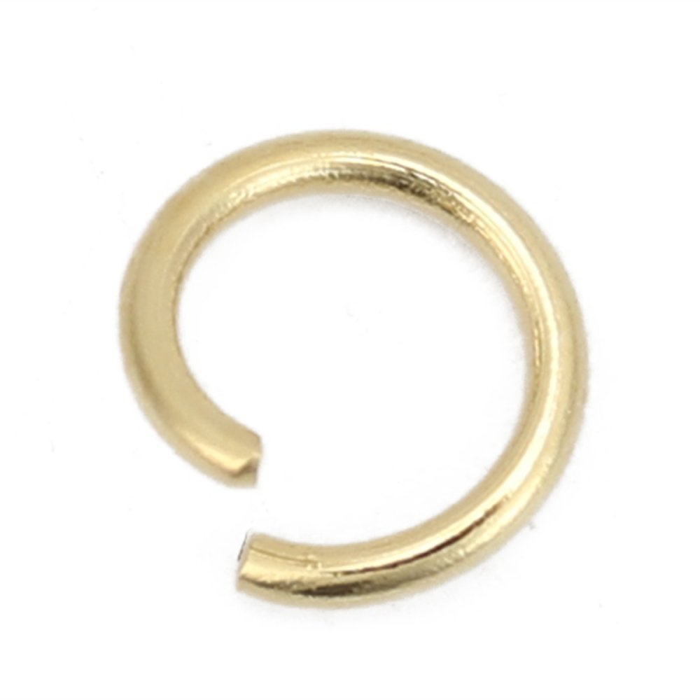 Anillos de unión dorados 10 Open 05 mm