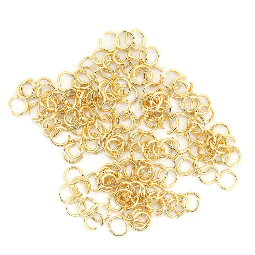 Anillos de unión dorados 10 Open 05 mm