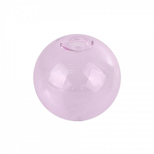 10 Bolas de cristal redondas de 12 mm Rosa para rellenar