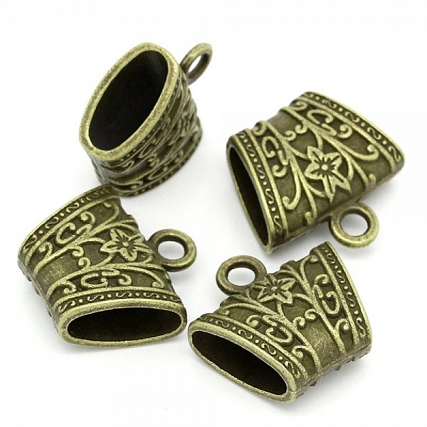 10 Lazos de bufanda N&deg;28 Bronce