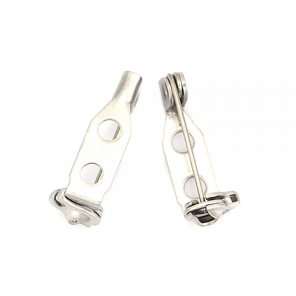 10 Soportes de husillo 18mm Acero inoxidable N&deg;01