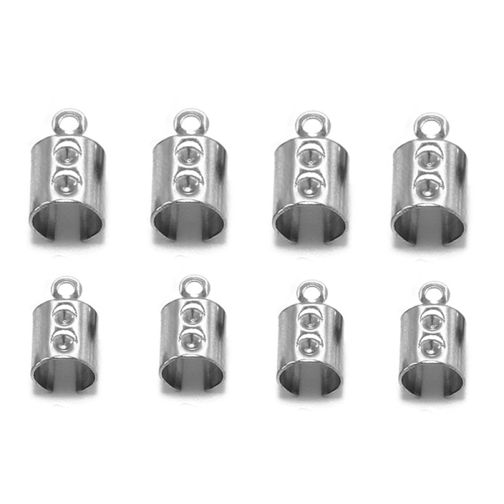 10 puntas de acero inoxidable para aplastar, pellizcar, doblar y pegar de 2 mm x 8 mm