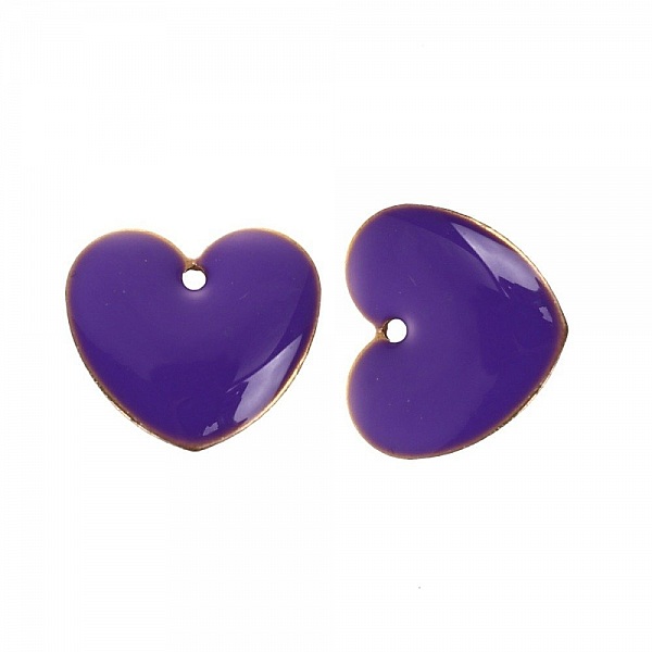 10 lentejuelas plateadas esmaltadas doble cara coraz&oacute;n N&deg;01