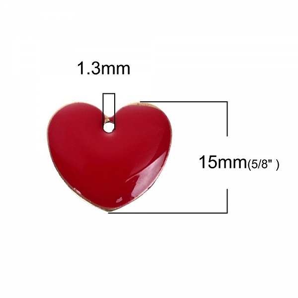 10 lentejuelas plateadas esmaltadas doble cara coraz&oacute;n N&deg;03