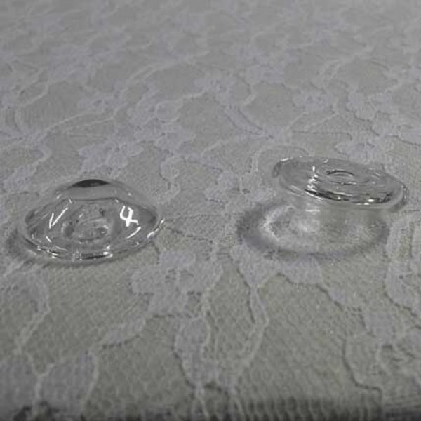 1 Boule en verre D&ocirc;me 25 mm 01 &agrave; remplir