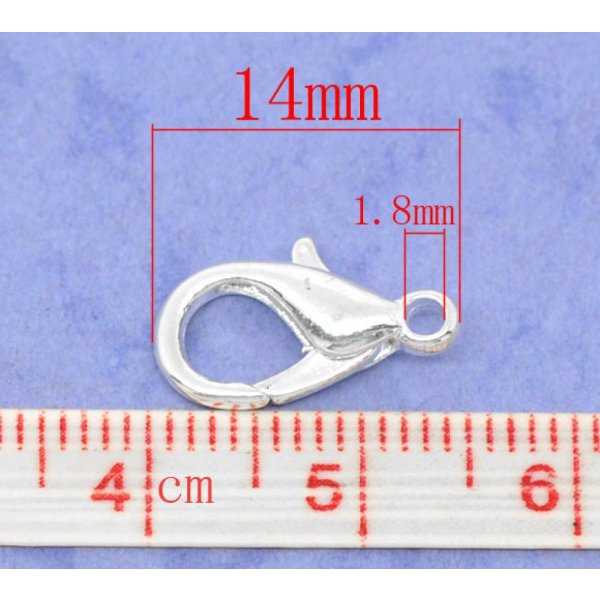 1 cierre de mosquet&oacute;n 14 x 08 mm.