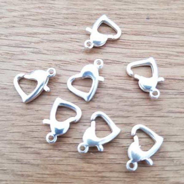 1 mosquet&oacute;n coraz&oacute;n 13 mm