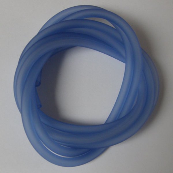 Cord&oacute;n hueco de PVC de 1 metro 5 mm Azul Mediano