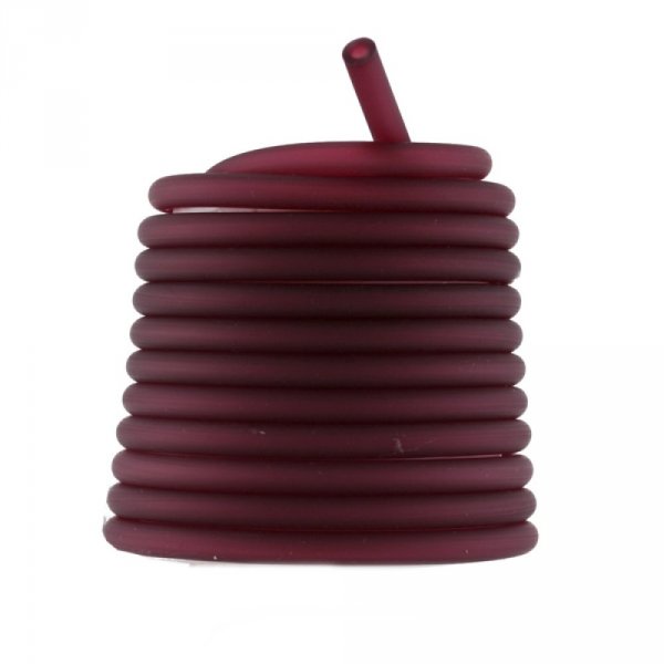 Cord&oacute;n hueco de pvc de 1 metro 5 mm Burdeos