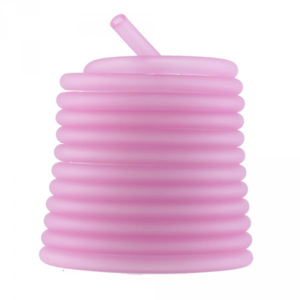 Cord&oacute;n hueco de pvc de 1 metro 5 mm Violeta Rosa