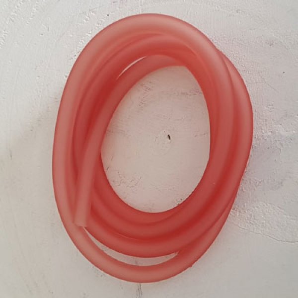 Cord&oacute;n hueco de pvc de 1 metro 6,5 mm Rosa claro