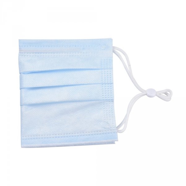 20 cintas de cord&oacute;n el&aacute;stico blanco con hebilla ajustable para m&aacute;scara.