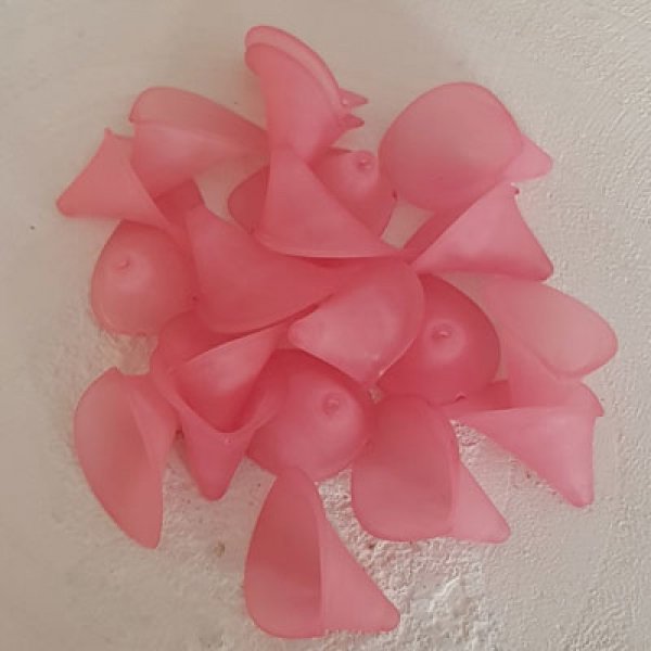 20 Flores Arum Rosa Oscuro Peque&ntilde;as