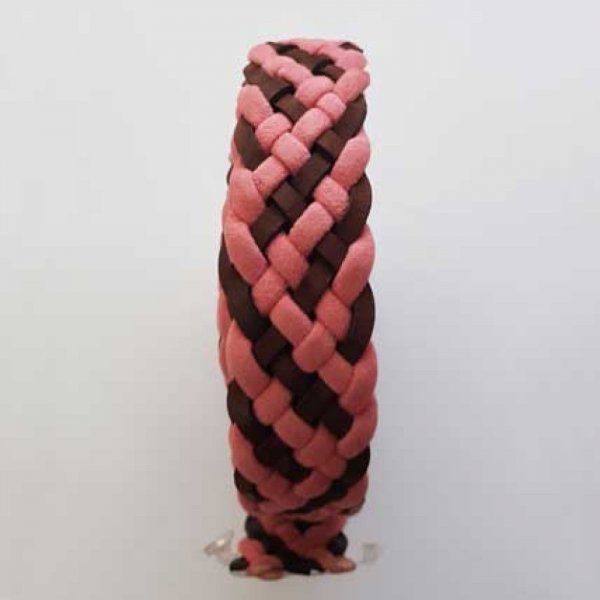 2.60 m&egrave;tre cuir tress&eacute; n&deg;22 30 mm