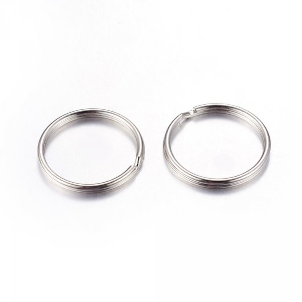 Anneau porte cl&eacute;s forme rond 25 mm N&deg;02