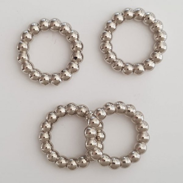 Anillas para bufandas CCB con orificio grande N&deg;56