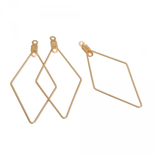 Diamond Primer Portapendientes de oro N&deg;01 x 10 piezas