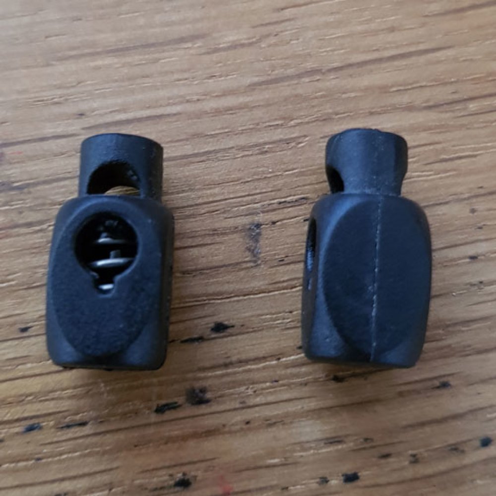 Tope de cuerda negro N°02