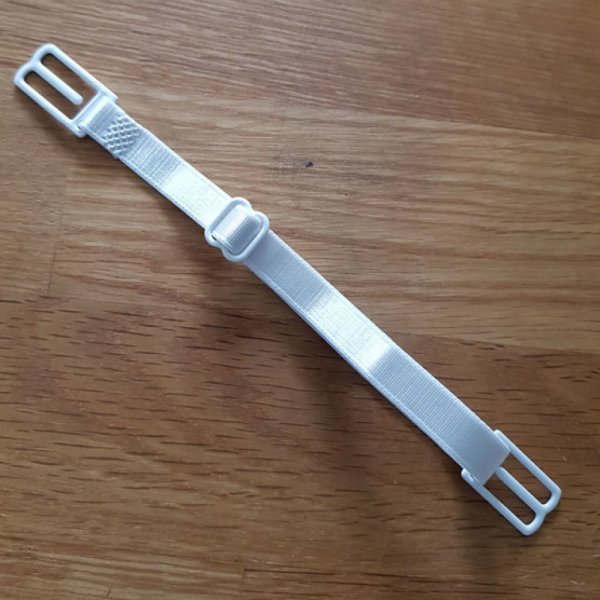 Correa el&aacute;stica 10 Extensiones de m&aacute;scara ajustables Gancho para la oreja Fushia