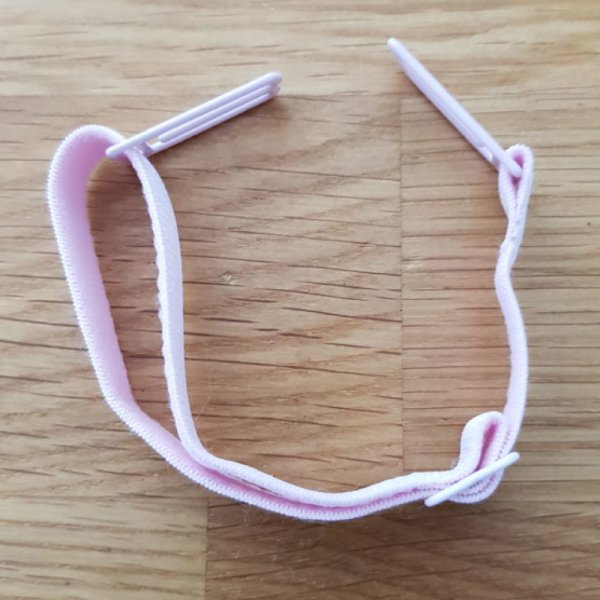 Correa el&aacute;stica 10 Extensiones de m&aacute;scara ajustables Gancho para la oreja Blanco