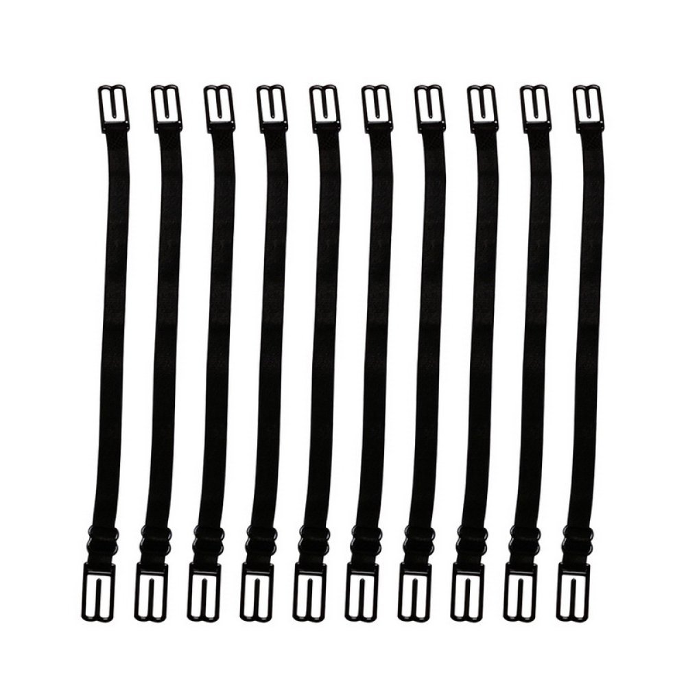 Correa elástica Extensión de máscara ajustable Gancho para la oreja Extensión de máscara negra