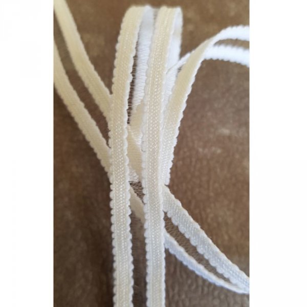 Por metro El&aacute;stico blanco fantas&iacute;a 15 mm 02