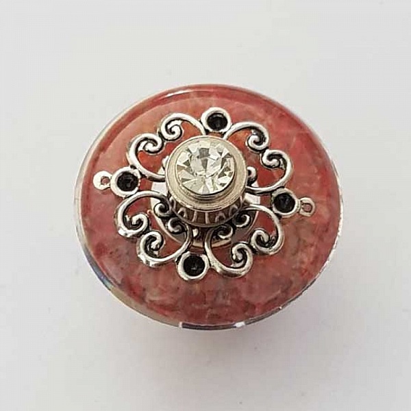 Bague Vis Modulable interchangeable acier inoxydable taille 18 anneau &eacute;pais