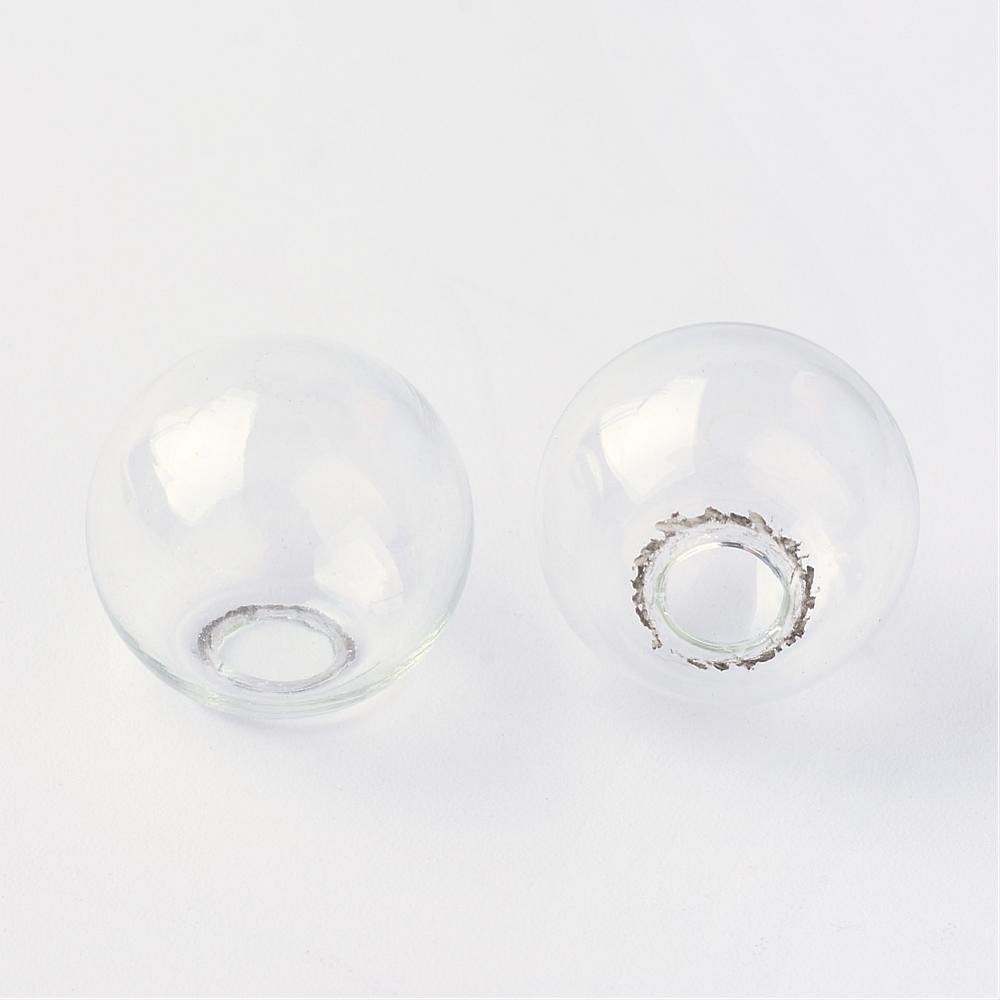 Bolas de vidrio redondas 12mm 50 piezas para rellenar