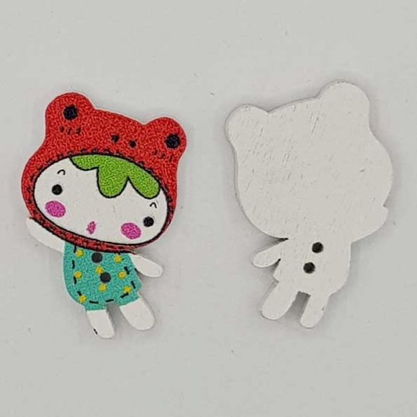 Botonera de madera N&deg;01-04