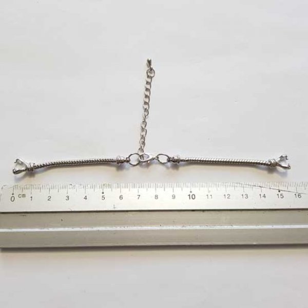 Estilo Europeo Reloj Dial Cadena Pulsera con Cierre de Langosta 7 X 8.5 Cm