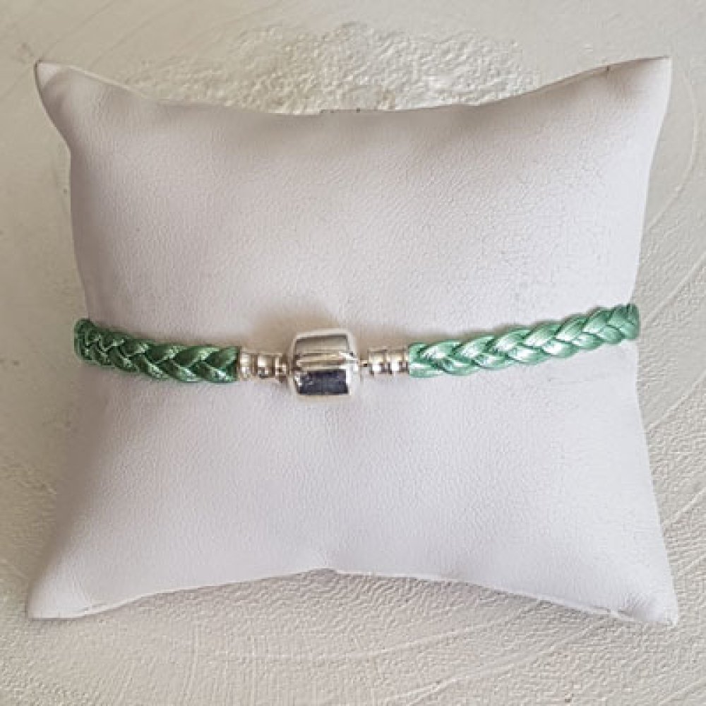 Pulsera Clip Europea Liso 03 DE 15 A 23 CM Sylvergreen