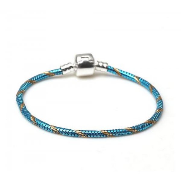 Pulsera clip europea 19 cm Cierre liso N&deg;27-01