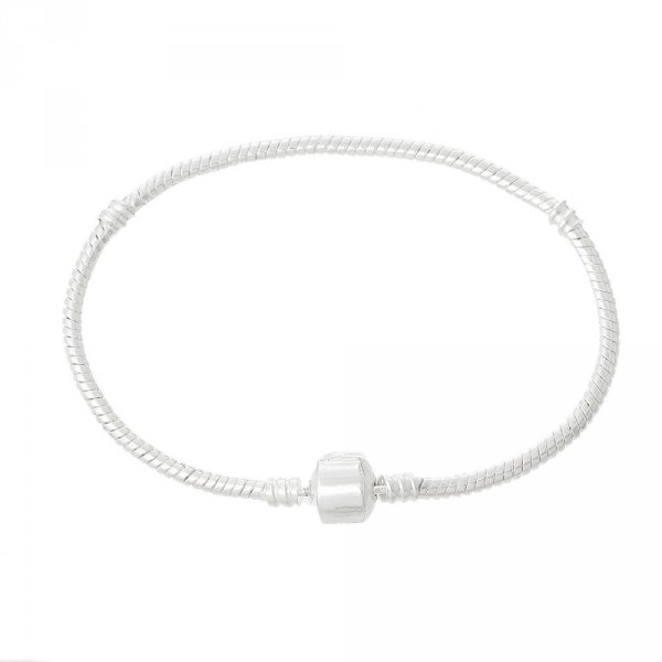 Pulsera Clip Europea 16cm Cierre liso