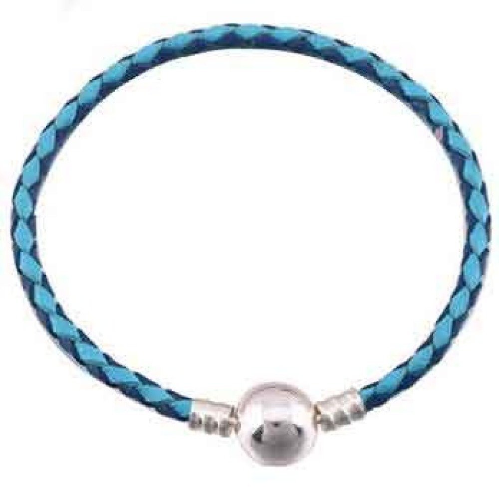 Pulsera trenzada europea Clip 01 21cm