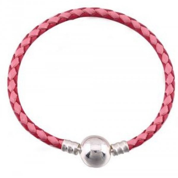 Pulsera trenzada europea Clip 02 21cm