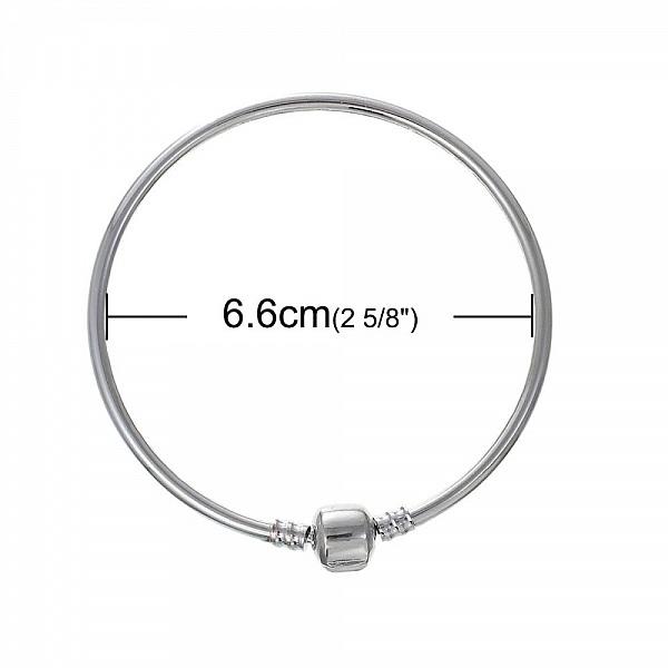 Bracelet Rigide N&deg;07 Argent 22 cm