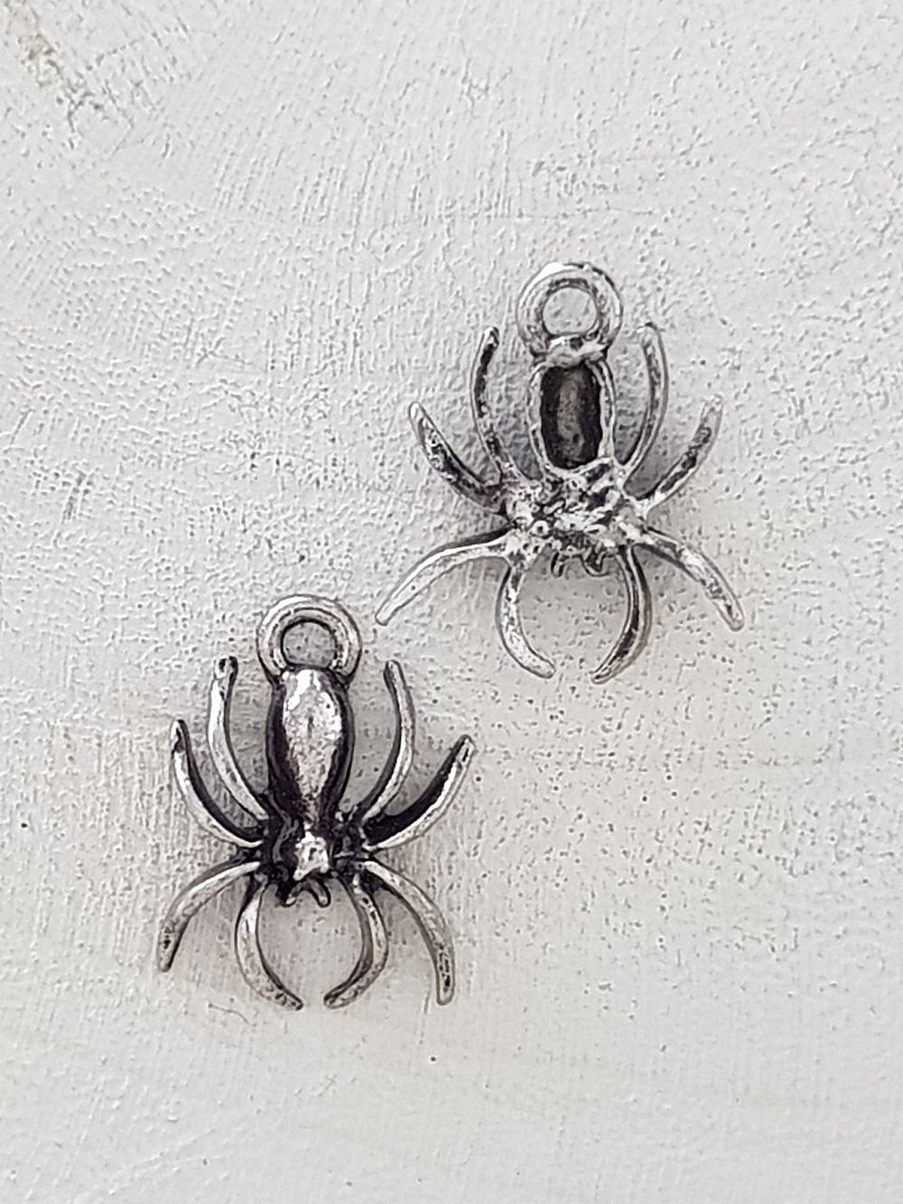 Colgante ara&ntilde;a N&deg;01 Plata