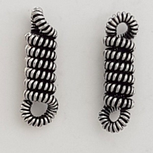 Charm Bar 2 anillos N&deg;04 Plata 