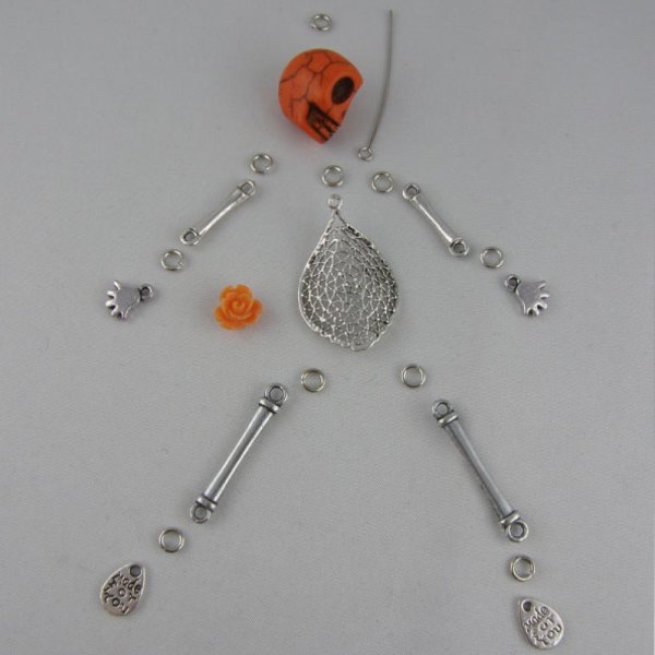 Charm Bar 2 anillos N&deg;04