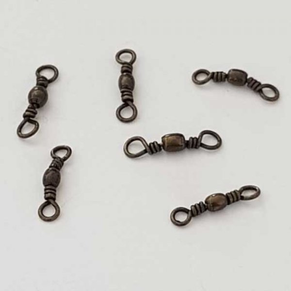 Breloque Barre 2 anneaux N&deg;09 Bronze