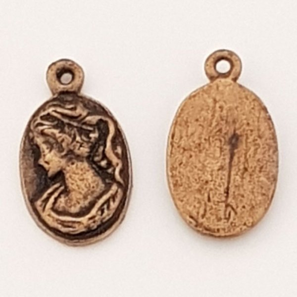 Charm Cameo mujer N&deg;01 Bronce