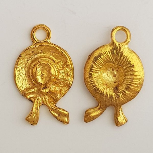 Dije de sombrero N&deg;02 Oro