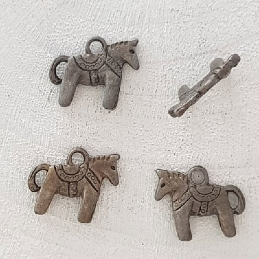 Breloque Cheval N°05 x 4 pièces