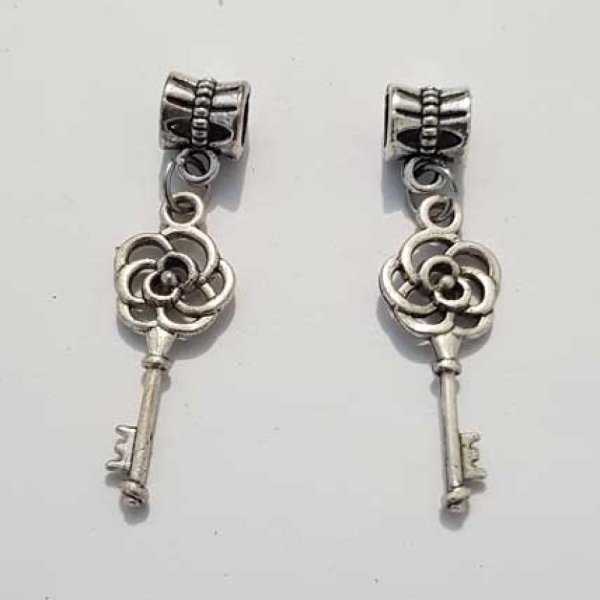 Breloque Clef N&deg;43 Argent