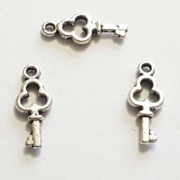 Breloque Clef N&deg;56 Argent