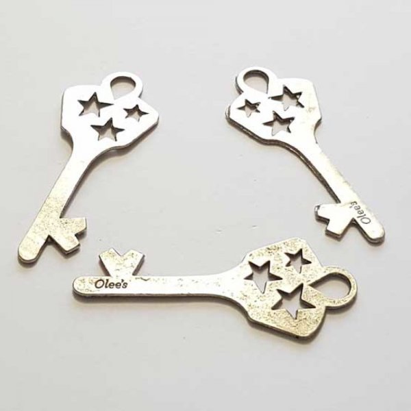 Breloque Clef N&deg;59 Argent