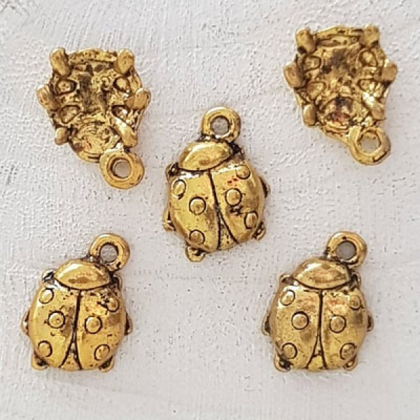 Colgante Escarabajo N&deg;02 Oro