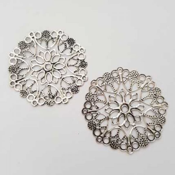 Charm Varios N&deg;023 Plata Redondo